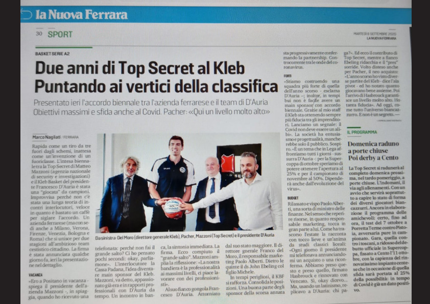 sicurezza top secret