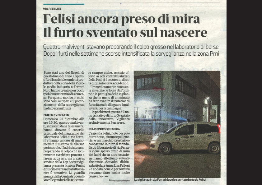 servizi di sicurezza e vigilanza